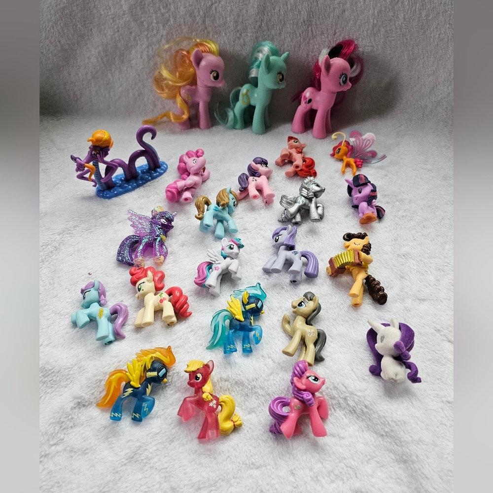 My Little Pony figures